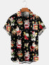 Men's Christmas Funny Graphic Short Sleeve Hawaiian Shirt